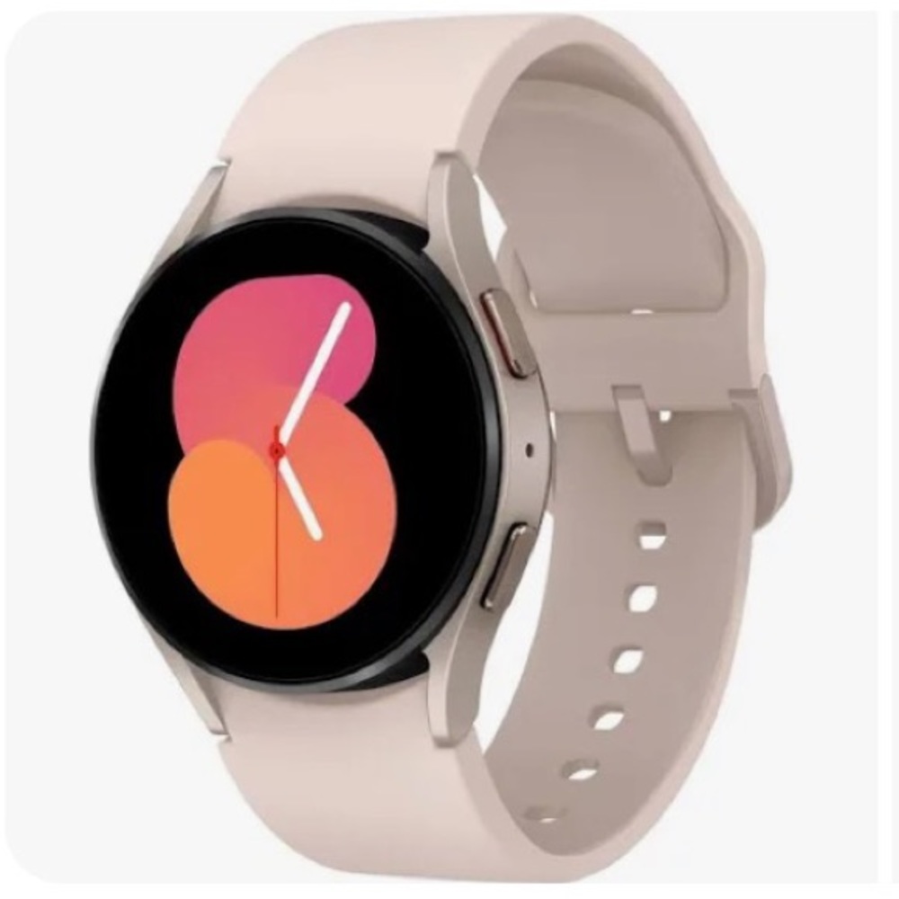 SAMSUNG GALAXY WATCH5 GOLD TONE WITH CHARGER